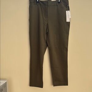 Liz Claiborne Dark Olive Trousers